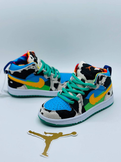 Детские уникальные кроссовки Nike Air Jordan