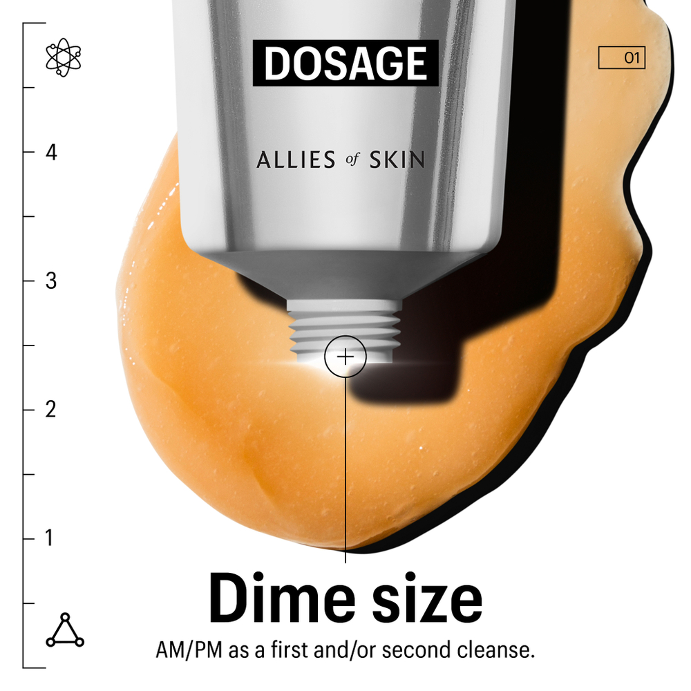 ALLIES OF SKIN Molecular Silk Amino Hydrating Cleanser Очищающий увлажняющий гель с аминокислотами шелка, 100 мл
