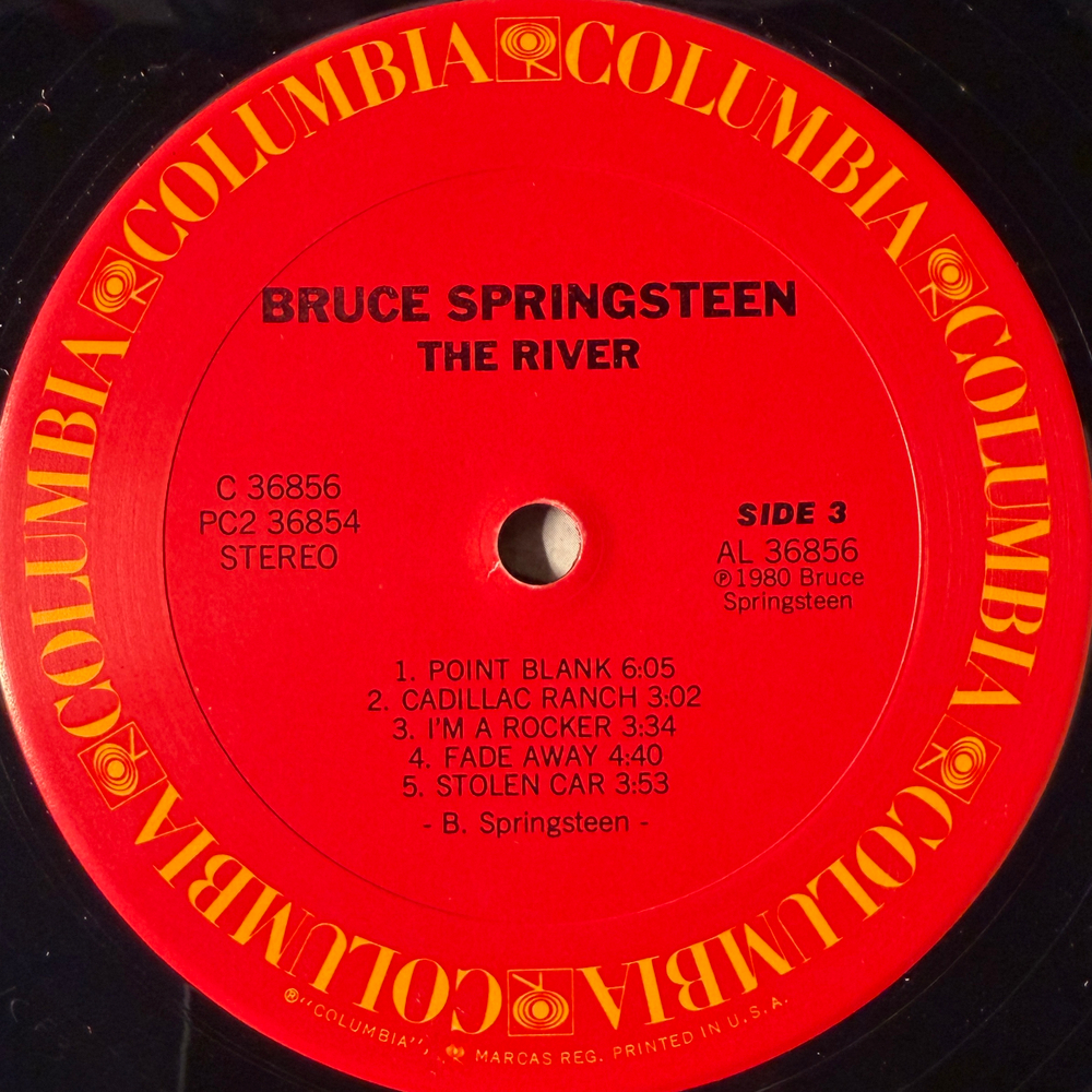 Bruce Springsteen ‎– The River 2LP (США 1981г.) Promo