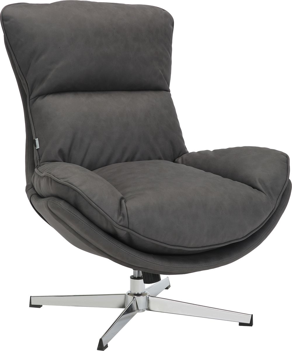 Кресло мягкое Everprof Mango Ткань Темно-серый