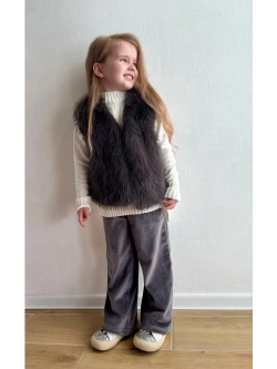 Жилет из искусственного меха