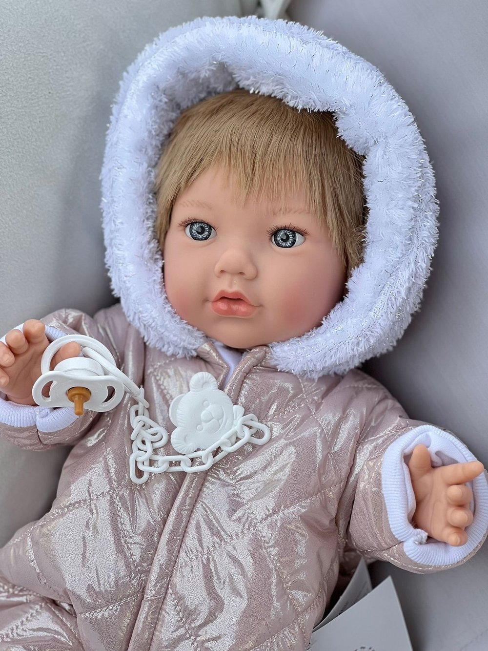 Кукла Marina and Pau 45cм Alina мягконабивная в пакете (M1160K)