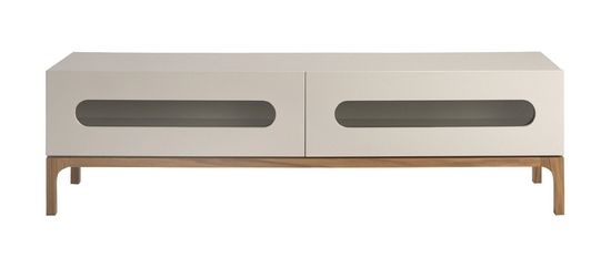 Тумба под ТВ 3242/CP2205TV2 Angel Cerda с внутренней подсветкой цвет серый