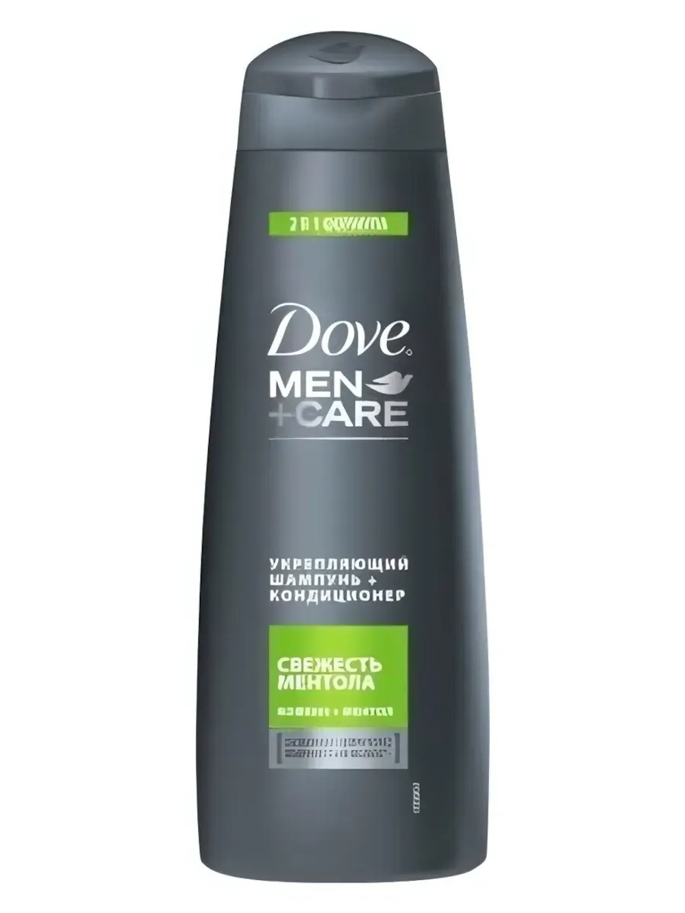 Шампунь-кондиционер для волос DOVE HAIR MEN 2 в 1 Свежесть ментола 380 мл