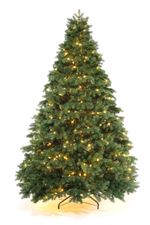 Елка с гирляндой встроенной «Королева леса» (Литая хвоя) 250 см / 2,5 м