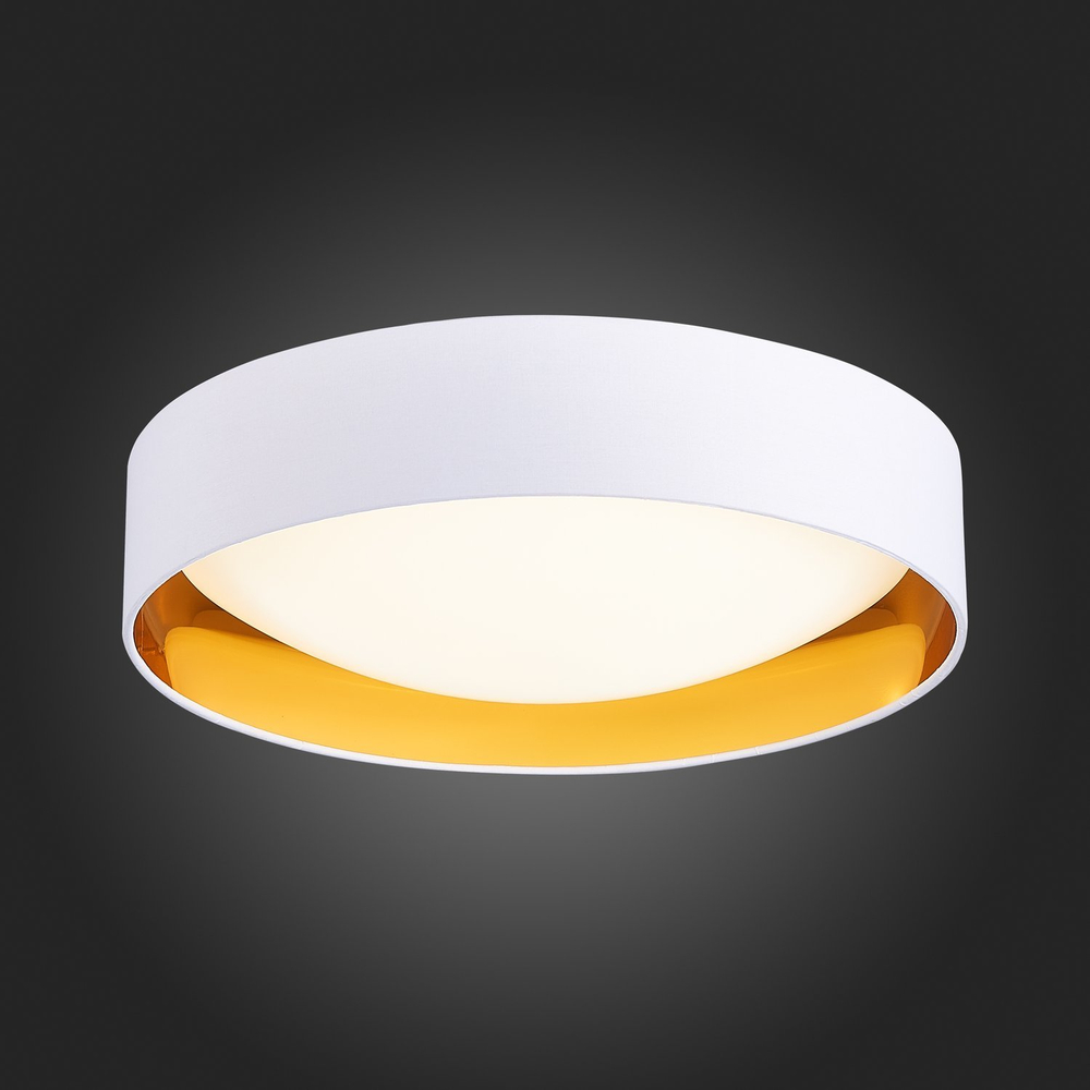 SLE201122-01 Светильник потолочный Белый, Золото/Белый LED 1*24W 4000K