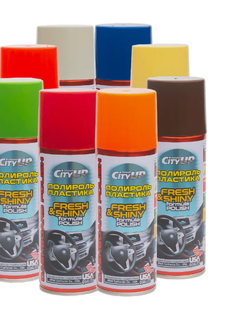 Полироль торпеды спрей CityUP CA-838, 200мл - Кофе
