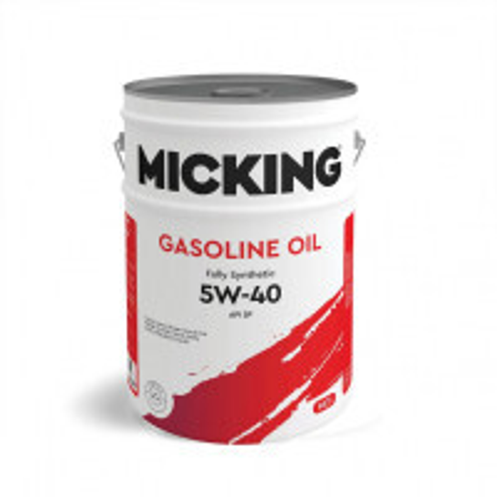 Моторное масло MICKING Gasoline Oil MG1 5W-40 SP synth.   20л