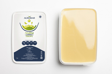 ПЮРЕ АГРОБАР из лайма 10% сахара Россия, 1 кг
