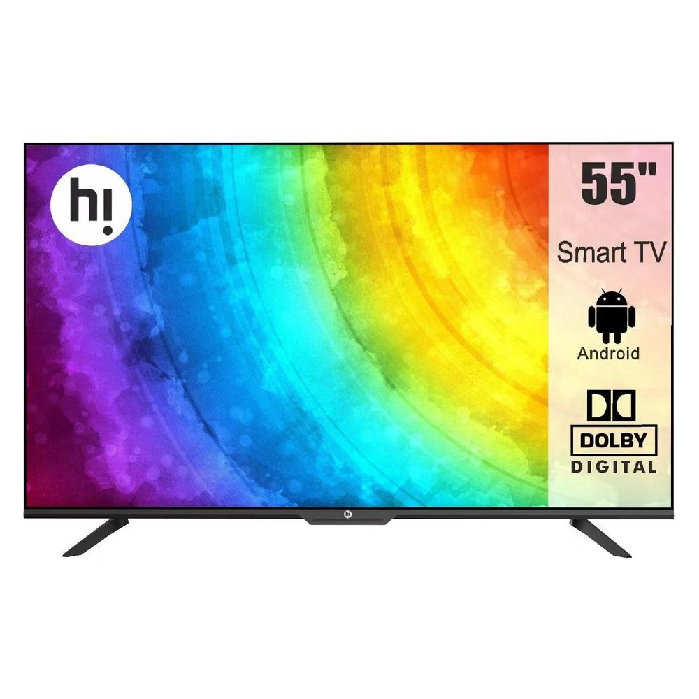 Телевизор Hi VHIX-55U239MSA 140см, 4K, LED, Smart TV, OS Android 11