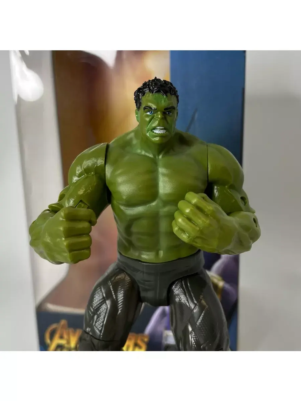 Фигурка игрушка Халк Марвел Супергерои ZD Toys 1606-14 свет