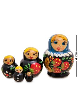 Народные промыслы МР-27/ 9-C Матрешка 5м «Настена» мал.