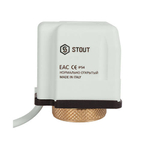 Сервопривод термоэлектрический STOUT - M30x1.5 (230В, нормально открытый)