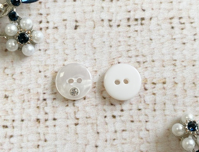 Пуговицы блузочные, d 1,1 см, 2 прокола