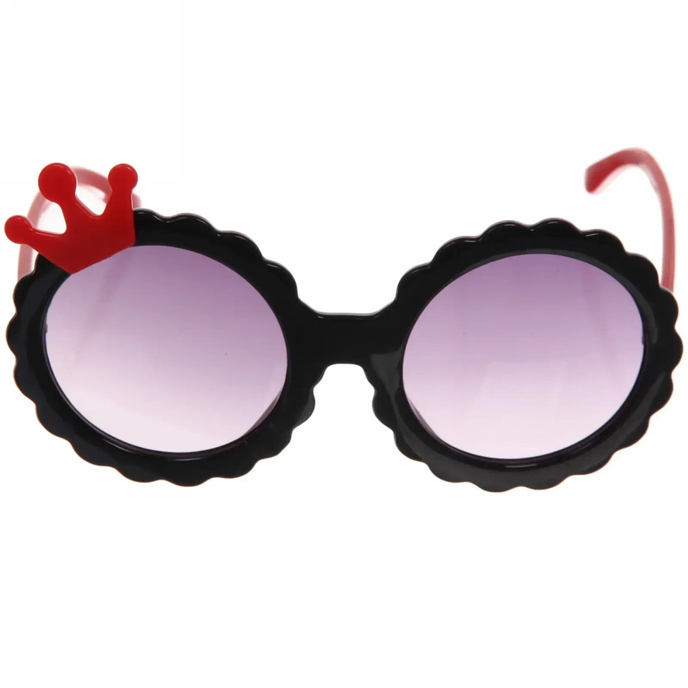 Очки солнцезащитные детские «Sunshine», корона, микс цветов