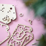 Деревянный конструктор Головоломка-лабиринт "Мышка в сыре" (UNIWOOD)