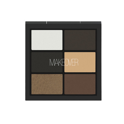 Палетка теней для век 6 оттенков Makeover Paris Pro Eyeshadow Palette 6 Color Love In Kuala Lumpur