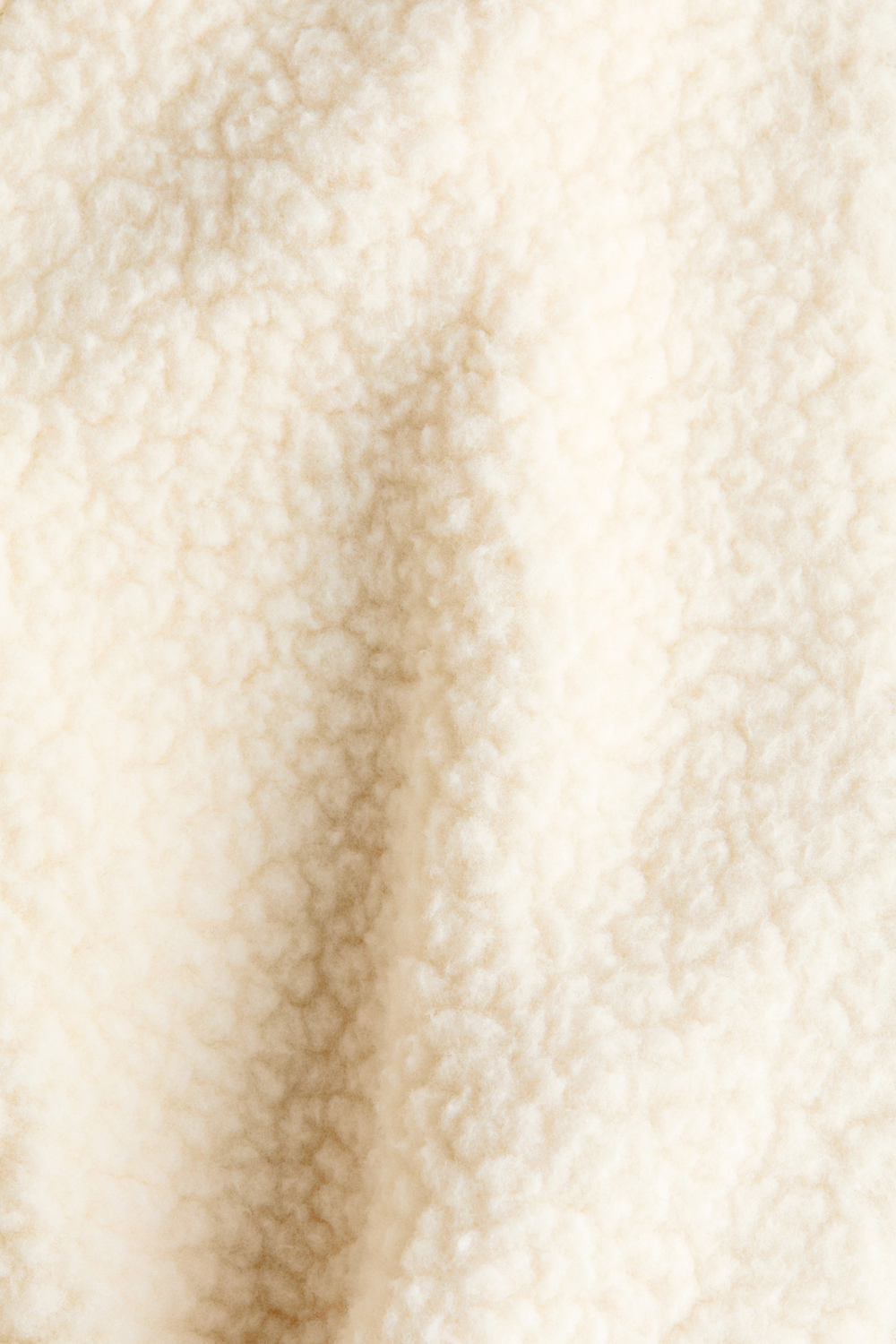 H&M Мягкая плюшевая куртка, светло-бежевый