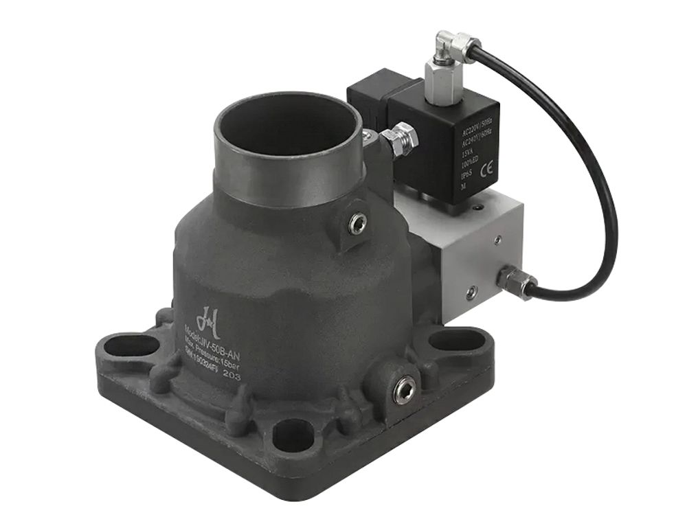 Впускной клапан для винтового компрессора: 220В | D50 мм | до 16 бар | Red Star JIV-50B-AN