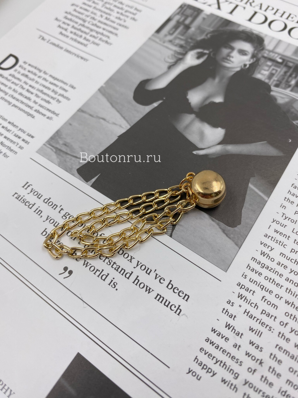 Магнитные зажимы золотистые