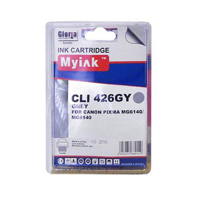 Картридж MyInk, аналог CANON CLI-426GY PIXMA для MG6140/8140 Gray (9ml, Dye)