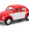 1967 Volkswagen Classical Beetle (окрашенные двери) KINSMART KT5373D