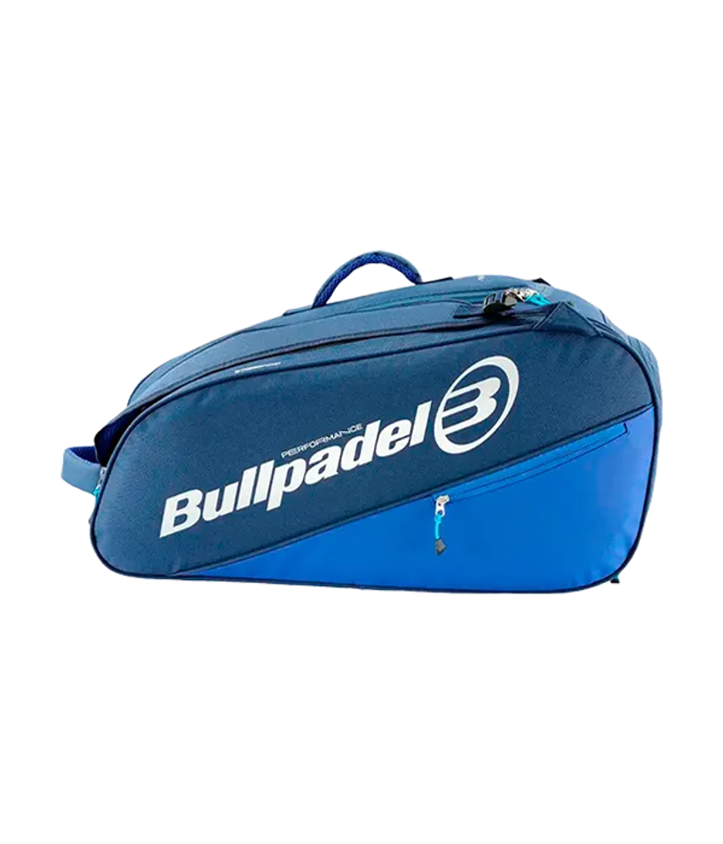 Сумка для падел Bullpadel Performance Navy Blue 2025, термокарманы и вентиляция