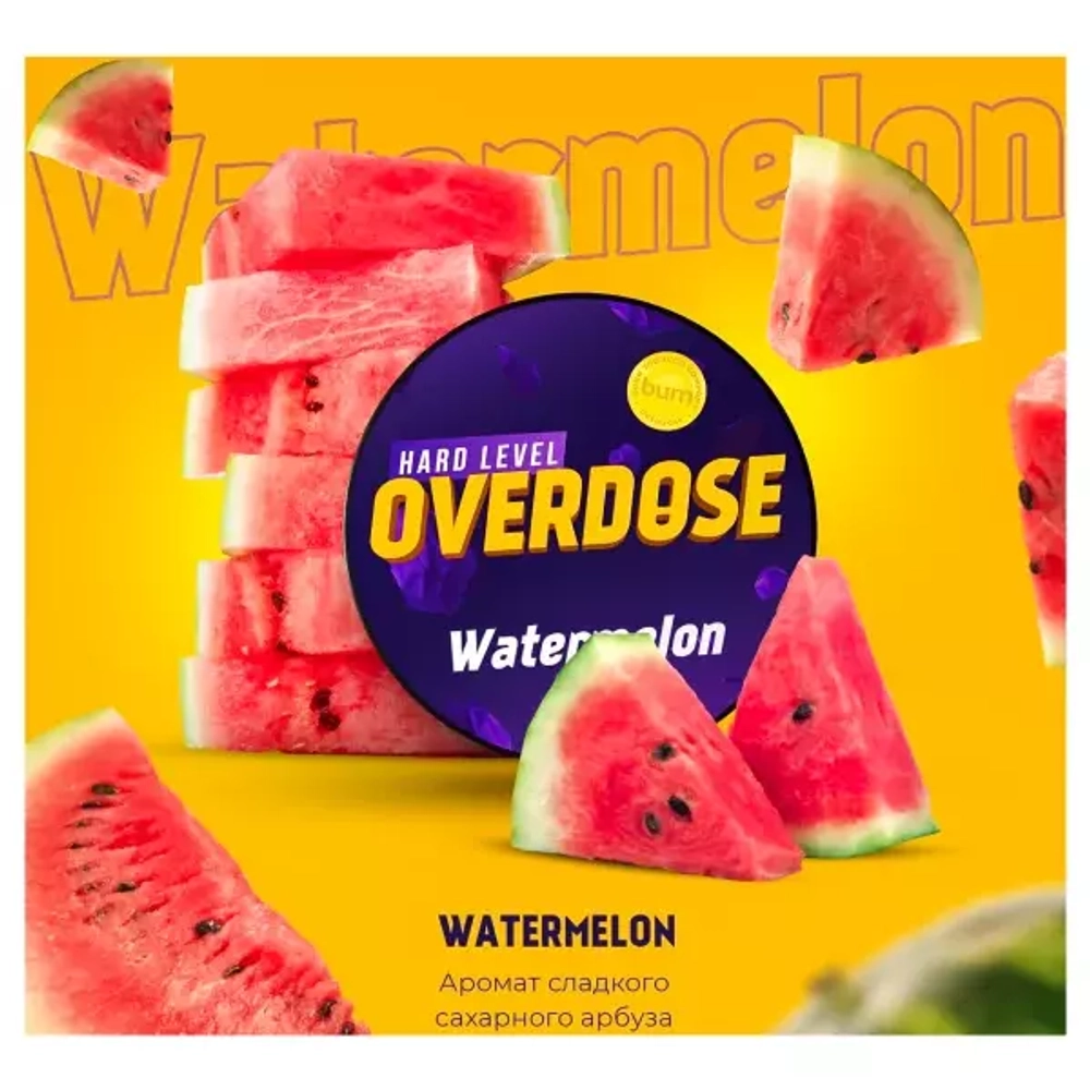 Табак Overdose Watermelon (Сахарный арбуз) 25гр