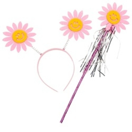 Набор Цветы (ободок и волшебная палочка)