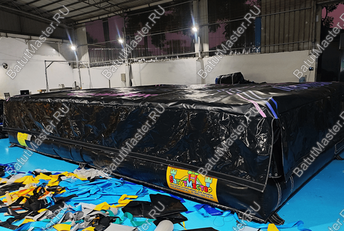 Надувная подушка «LogoAir» для приземлений и отработки трюков, 7,14×5,62×1,2 м