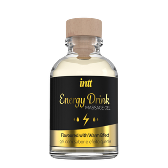 Intt Съедобный гель для массажа - Энергетик
