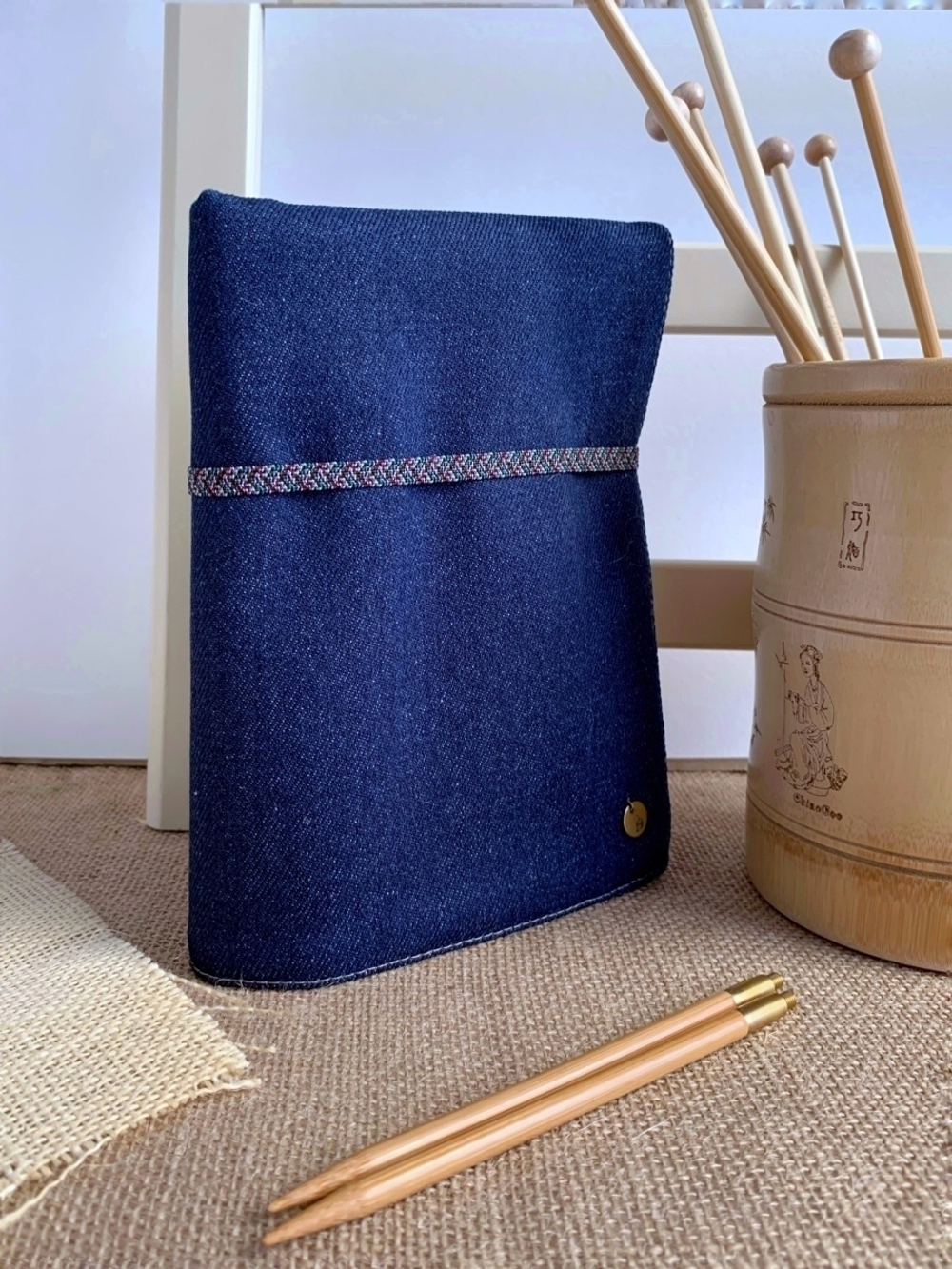 Чехол для рукоделия и спиц плотный