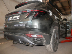 Фаркоп оцинкованный Galia H109C для HYUNDAI Tucson 2020-(паспорт и сертификат в комплекте)(без электрики)