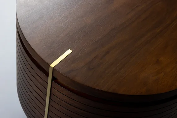 Консоль Malibu, 150х85 см, шпон американского ореха