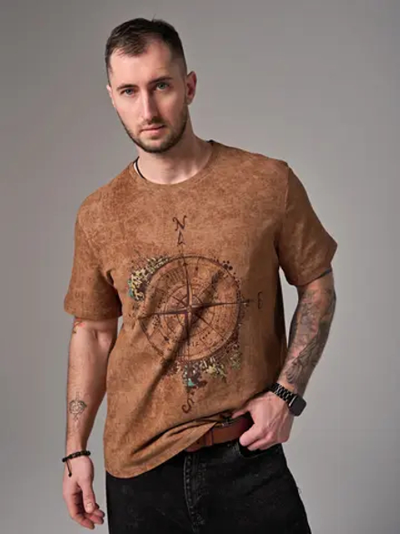 Футболка мужская "Роза ветров"