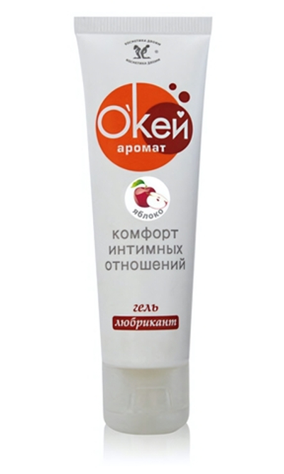 Гель-лубрикант на водной основе Окей с ароматом яблоко 50 мл