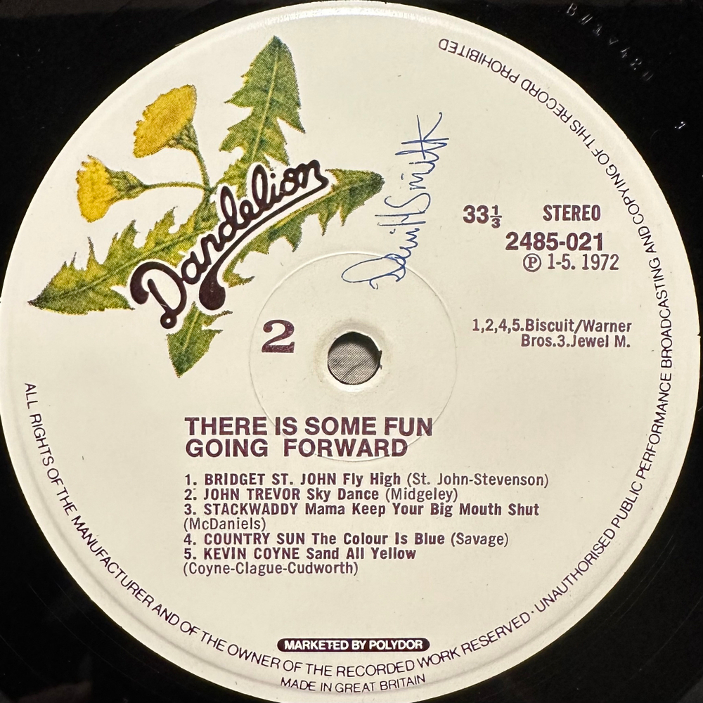 Сборник There Is Some Fun Going Forward (Англия 1972г.)