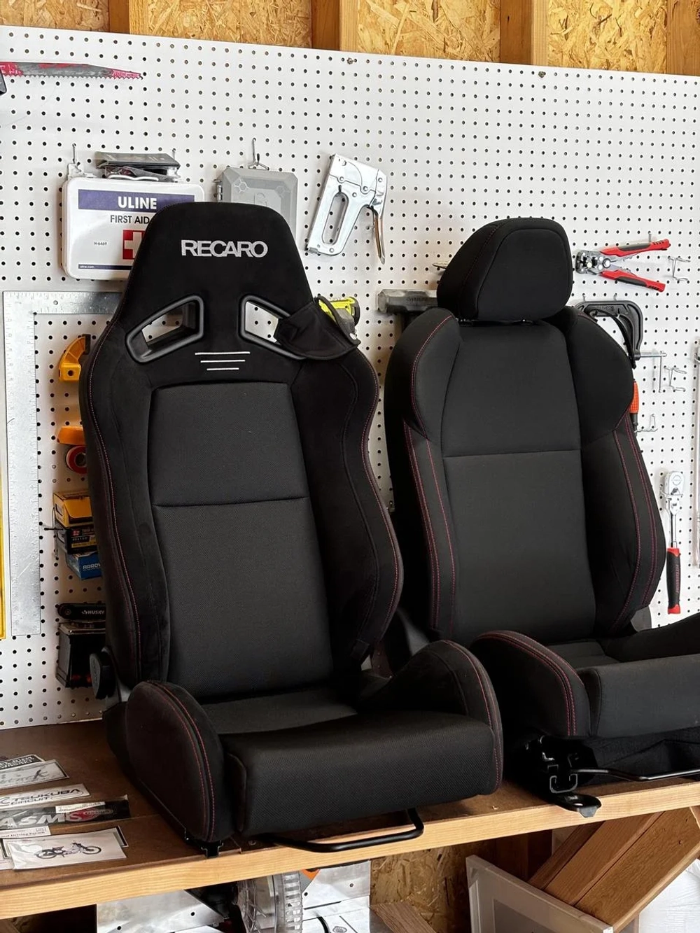 Спортивные сиденья RECARO SR-S SR-C для любого автомобиля Кресла Сидение ковши