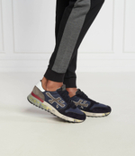 Кожаные кроссовки mick Premiata - темно-синий(MICK)