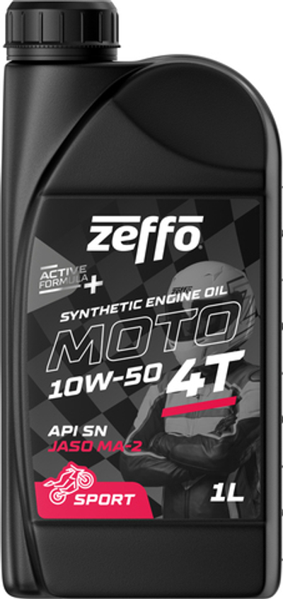 Синтетическое моторное масло MOTO 4T Sport SN 10W-50