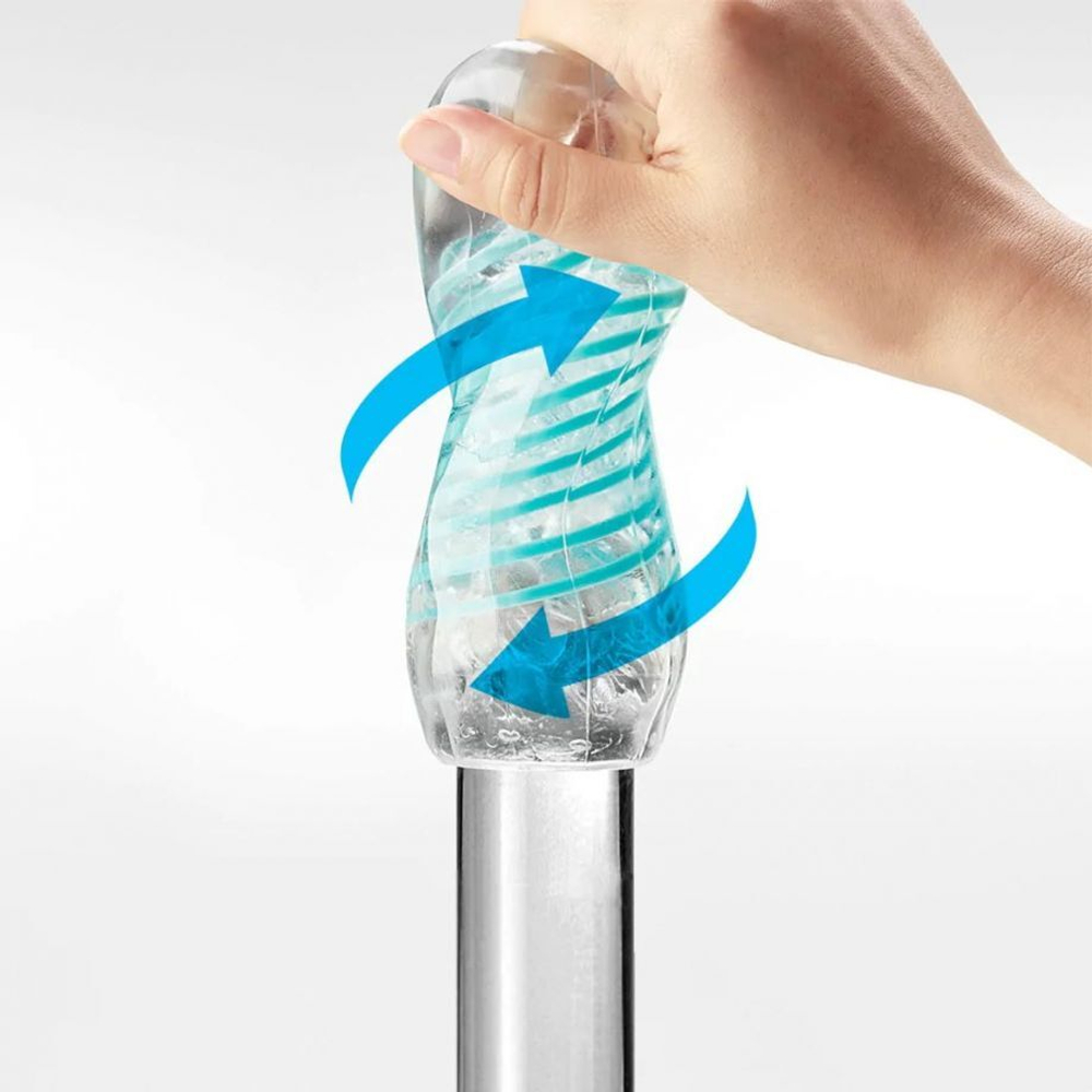 Мастурбатор со спиралью Tenga Spinner Brick