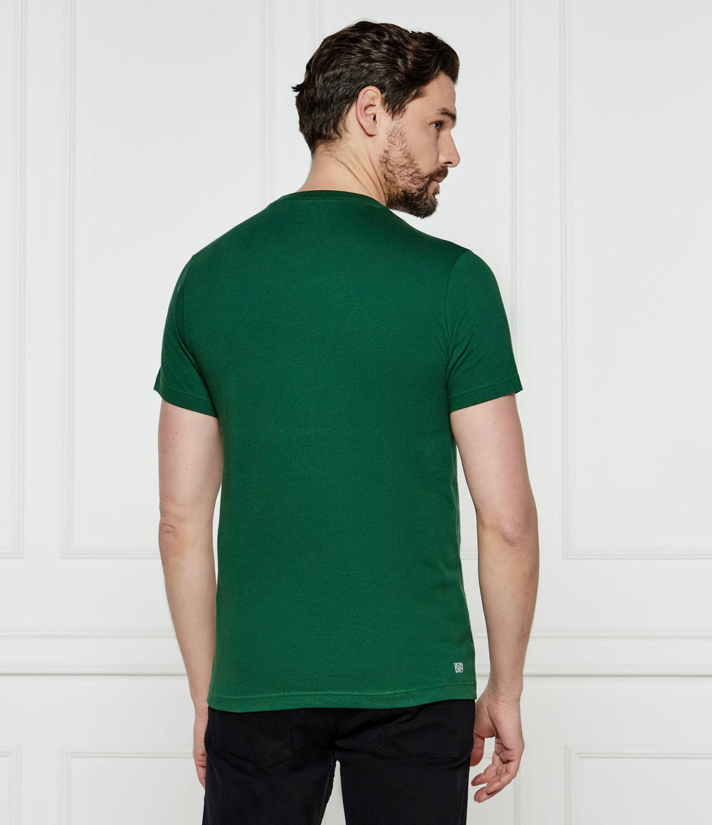 Футболка Lacoste - темно-зеленый(TH2042)