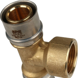 Тройник-переходник с внутренней резьбой 32х1"х32