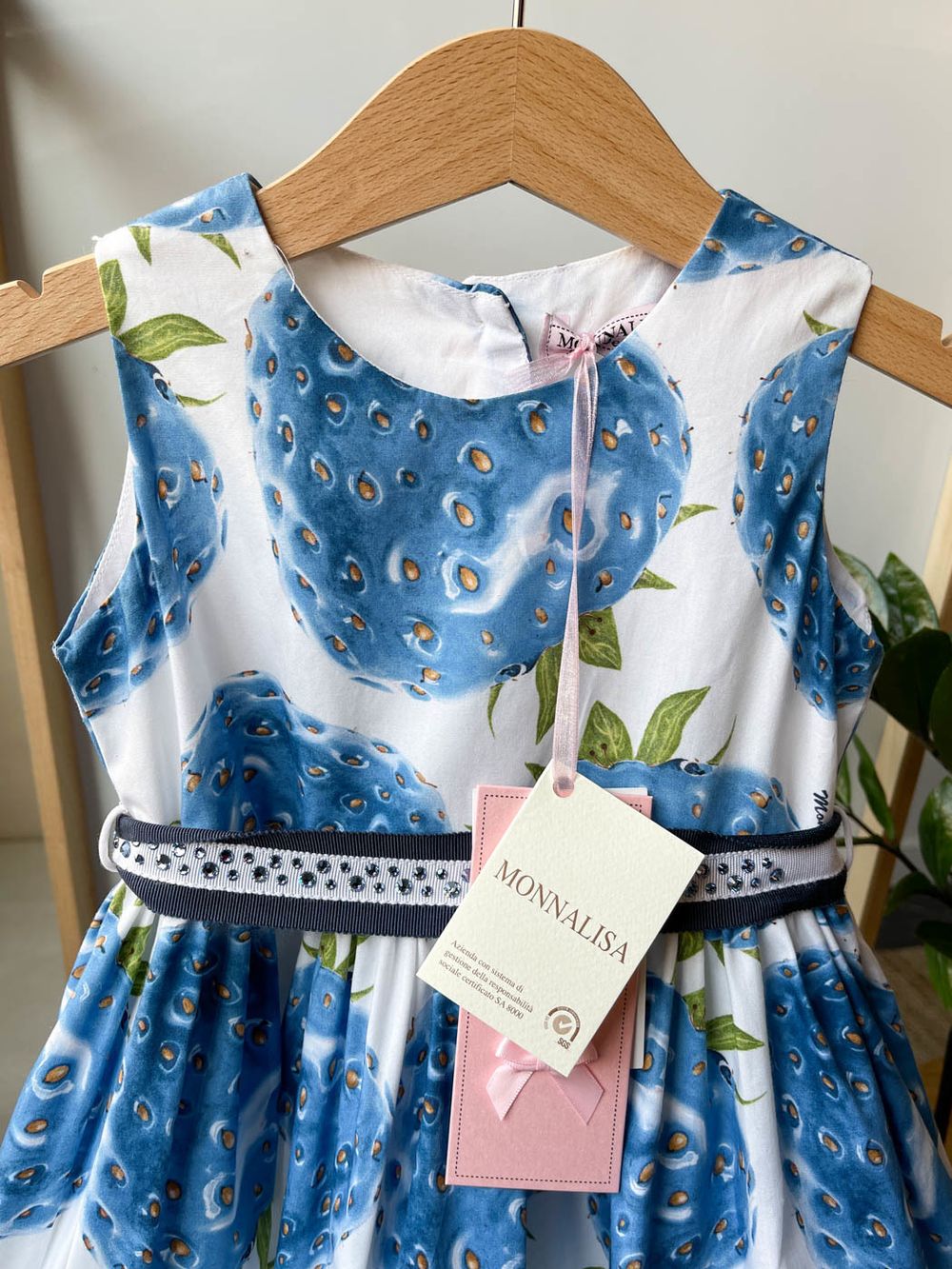 Новое нарядное платье Monnalisa, 92