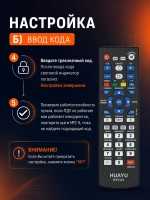 Универсальный пульт для телевизоров  PDUHRM1714 PDUHRM1714