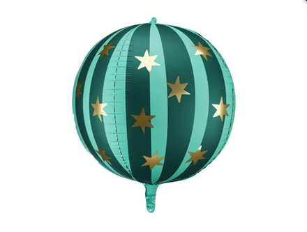 Сфера, Шар со звездами, Зеленый