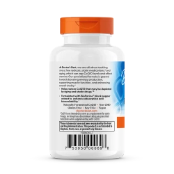 High Absorption CoQ10 with BioPerine 100 мг, 60 капсул Doctors Best