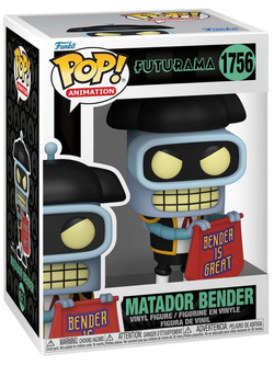 Фигурка Funko POP! Animation Futurama S4 Matador Bender (1756) 80080
