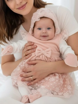 Платье для новорожденных девочек