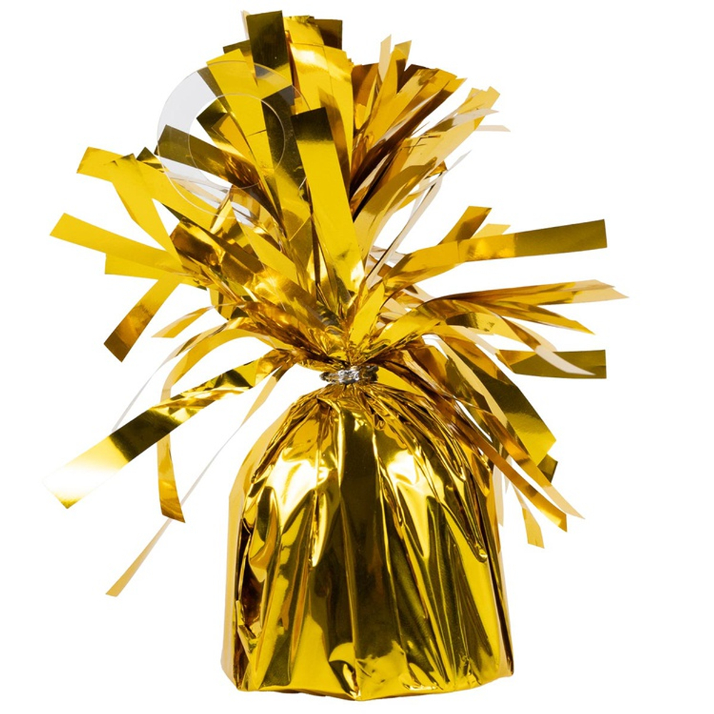 Грузик для шара Конус 170гр (Золотой)